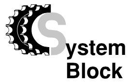 Технология зажимных комплектов System-block System-block logo